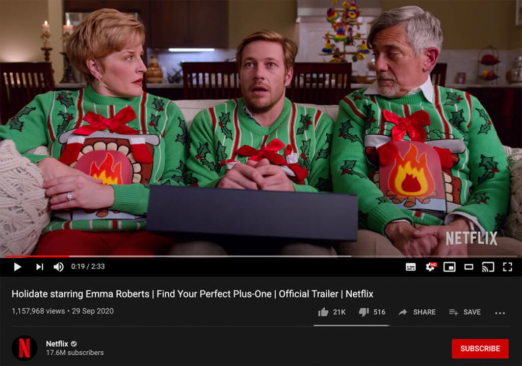 Holidate-Netflix-Ugly-Christmas-Sweater-Fireplace-Screenshot