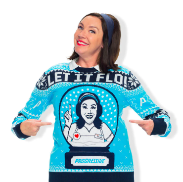 "Let it Flo" Unisex Ugly Christmas Sweater