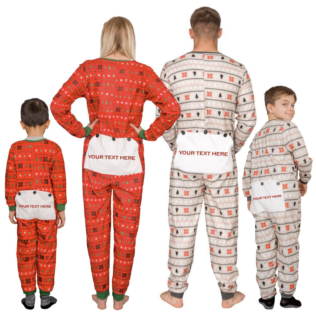Christmas Pajamas for Family, Family Christmas Jumpsuit