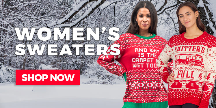 Ugly Christmas Sweater Funny Xmas Sweaters for Men and Women