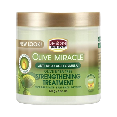 African Pride Olive Miracle Strengthening Treatment [Olive & Tea Tree]