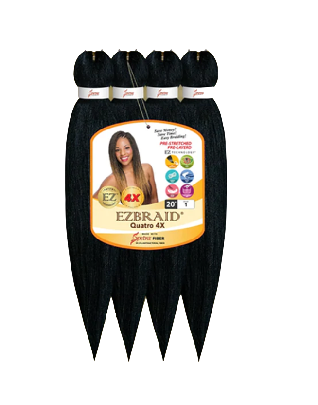 Spectra EZ Braid Pre-Stretched Premium Braiding Hair 4X - 20