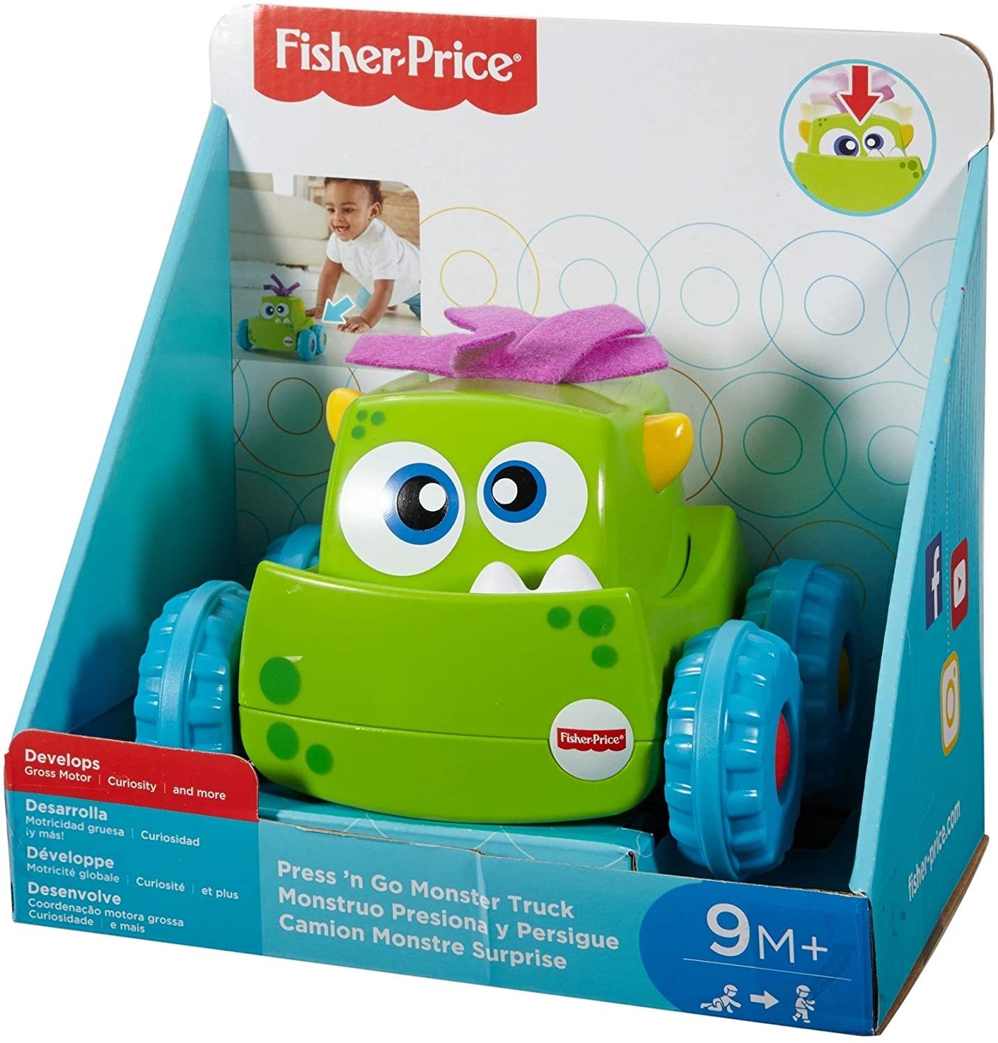 fisher price monster truck