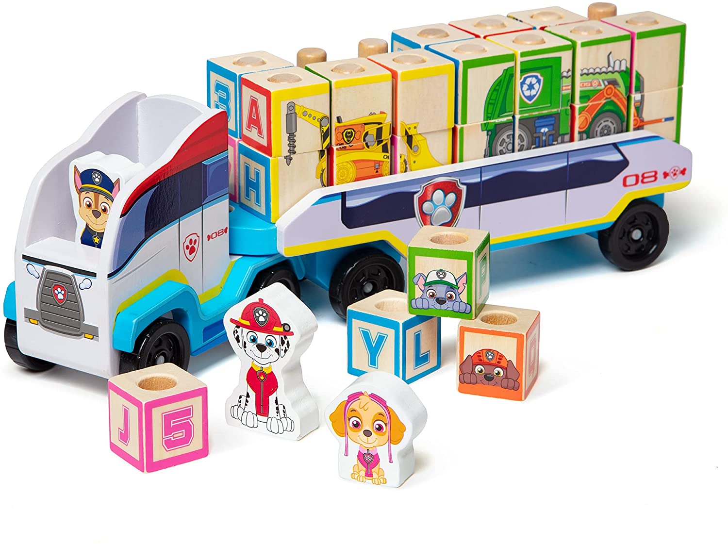 alphabet truck melissa and doug