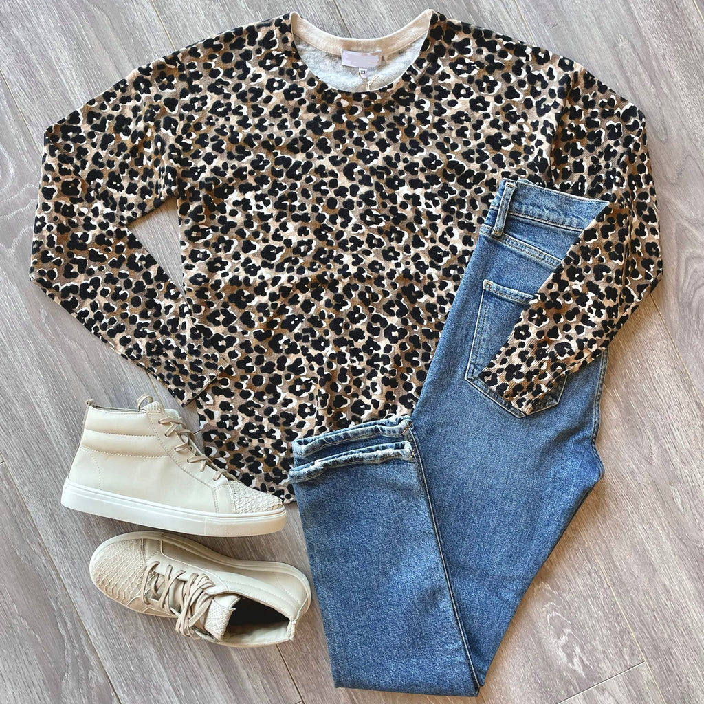 J2108 Leopard sweater