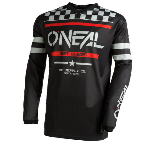 O'NEAL Element Squadron Jersey Black/Gray – ONEAL USA