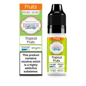 DINNER LADY | 10ml 50/50s | 12MG & 18MG | Genuine | All Flavours | UK | MHRA