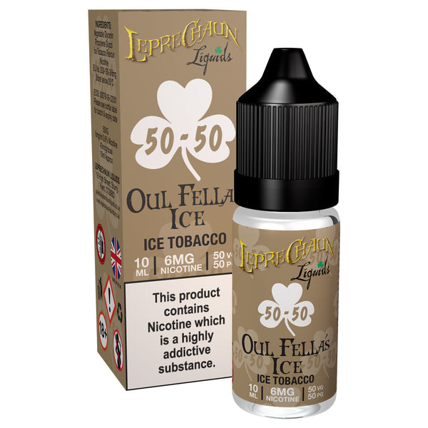 LEPRECHAUN LIQUIDS | 50/50s | Genuine 10ml E-Liquids | 3mg 6mg 12mg 18mg