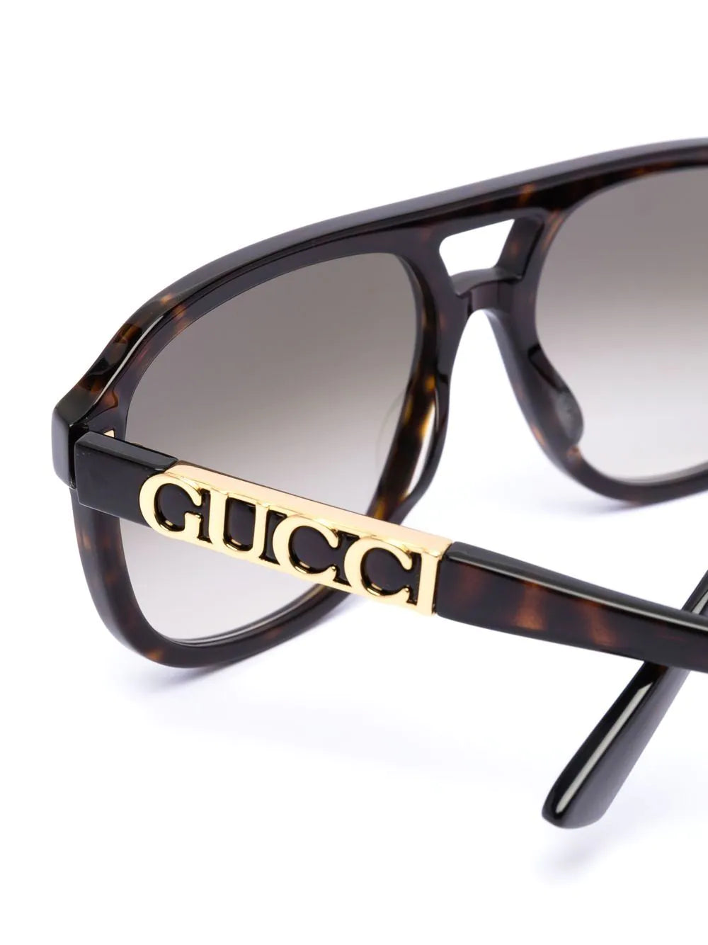 Gucci Aviator Tortoiseshell Sunglasses Havana GG1188S 003 - Laneway Boutique
