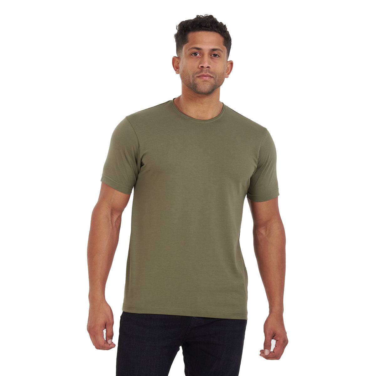 Olive Torned T-shirt – ODZ outfit