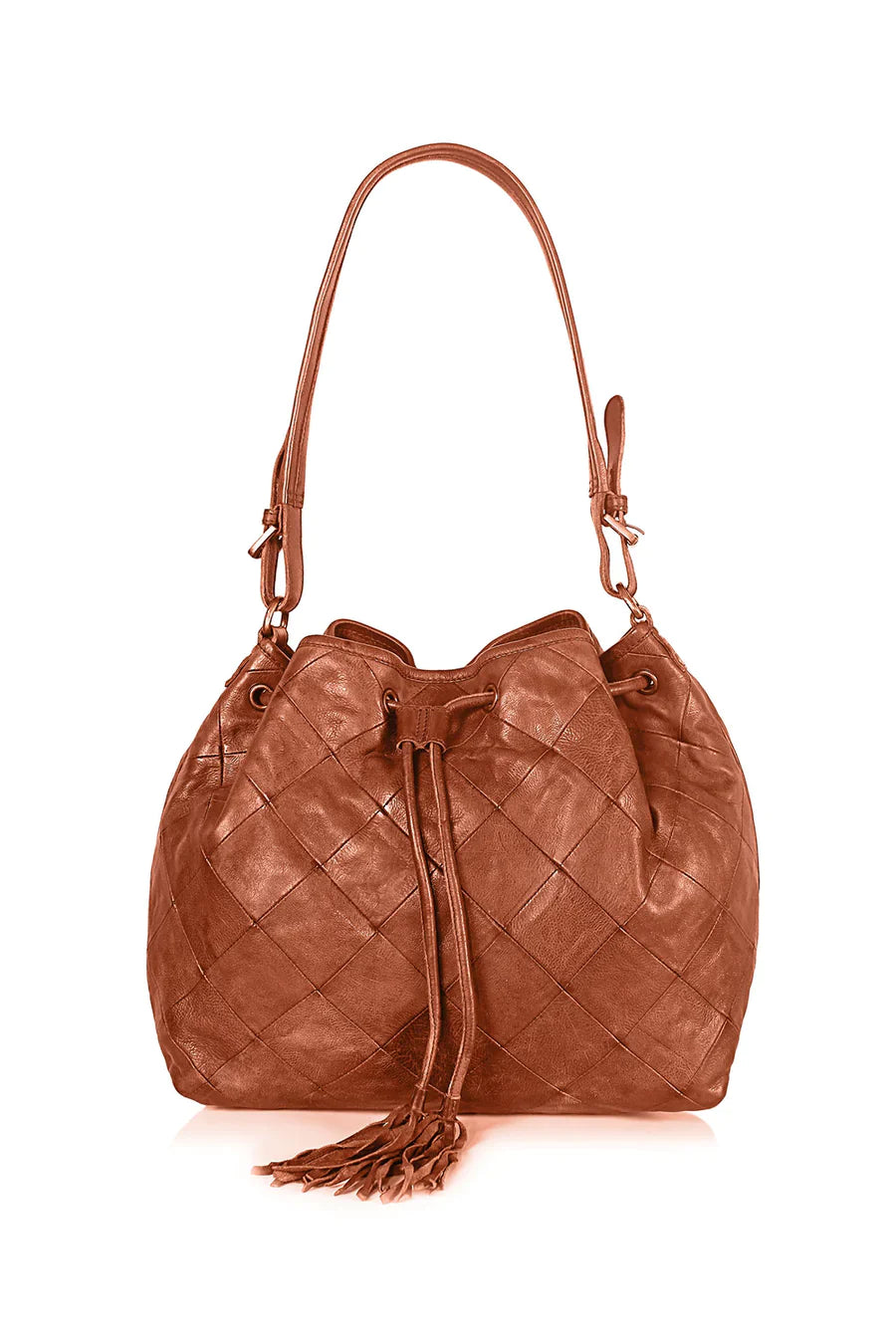 Cannes Diamond Bucket Bag – Classicuir