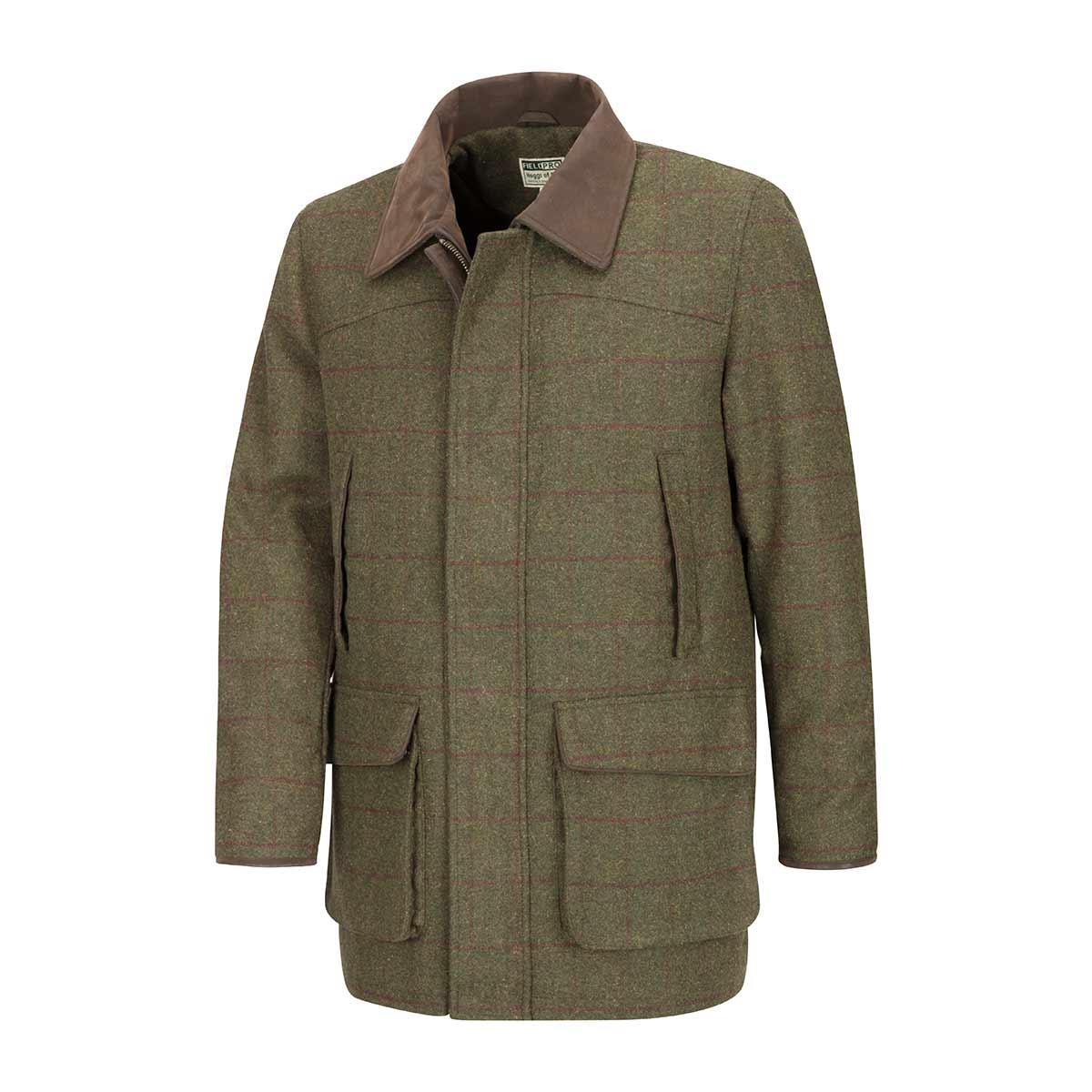 Image of Hoggs of Fife Tummel Tweed Field Coat