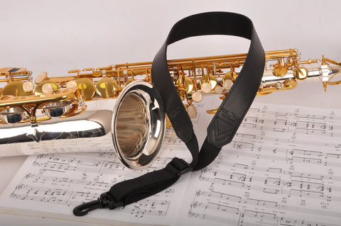 saxophone leather strap by MG leather Work