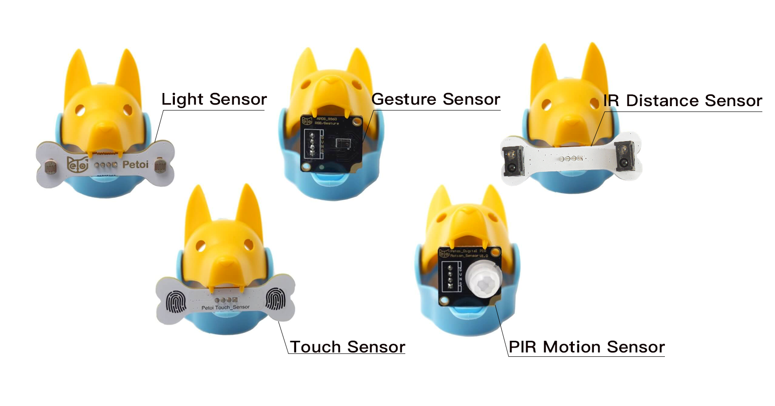 Image of Petoi Basic Sensor Pack for Robotics, IoT and AI