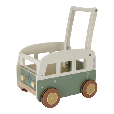 Little Dutch Wooden Block Trolley Wild Flowers – Scandi Corner