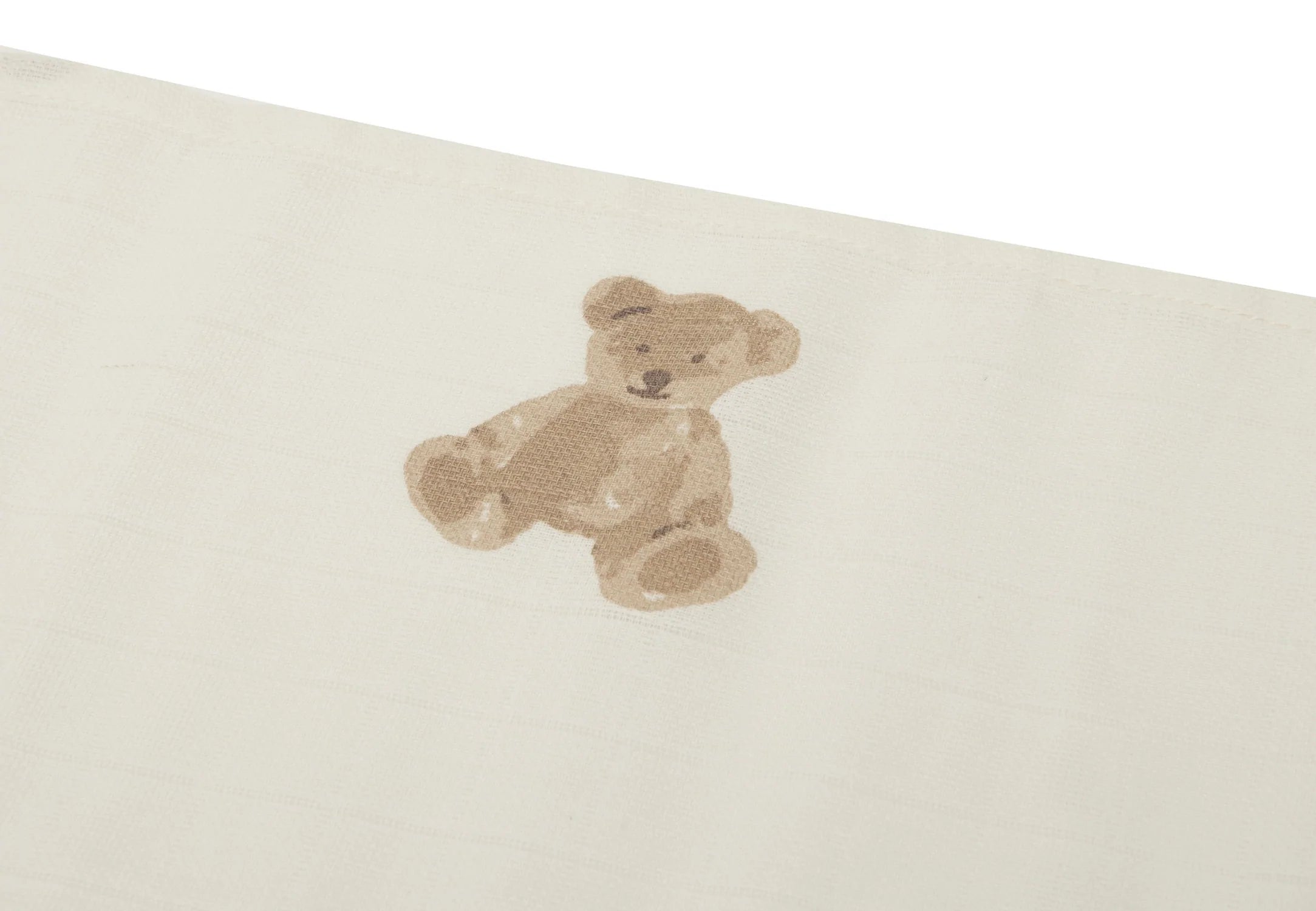 Voorwoord Rally Entertainment Jollein Muslin Cloth Teddy Bear 70x70cm 3pack – Solief