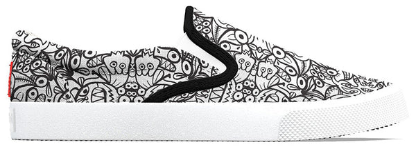 Size chart for Bucketfeet shoes – Zoo&co