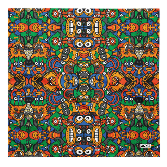 Colombia, the charm of a magical country All-over print bandana – Zoo&co