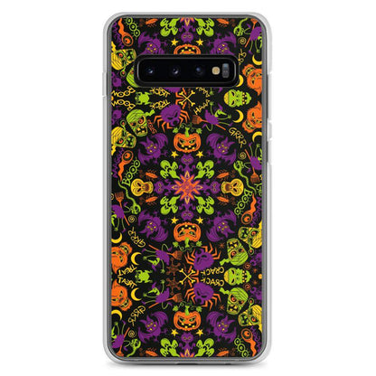 All Halloween stars in a creepy pattern design Samsung Case-Samsung cases