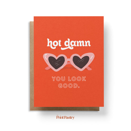 Sweet Cheeks Valentine Butt Card • BOSS DOTTY PAPER Co.