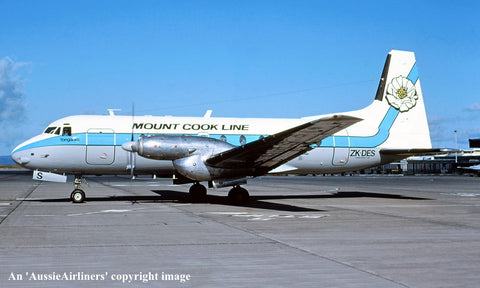 ZK-DES Hawker Siddeley - Mount Cook Airlines