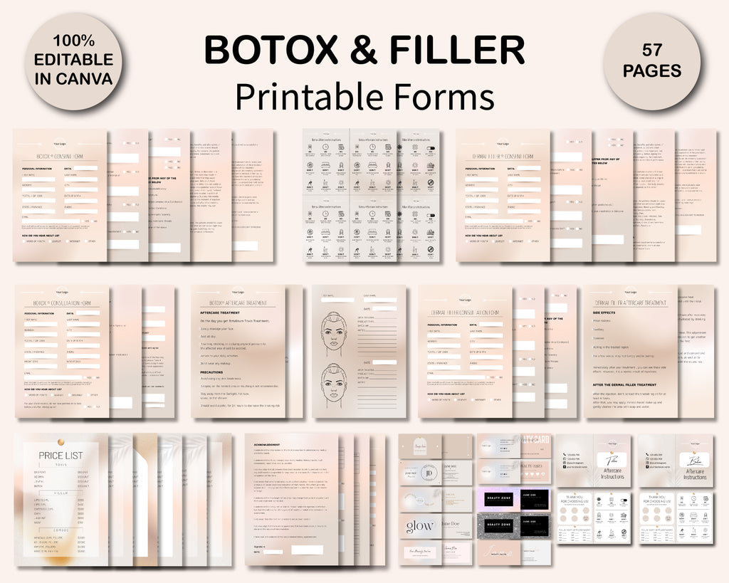 BOTOX & FILLER PACK studiobynk