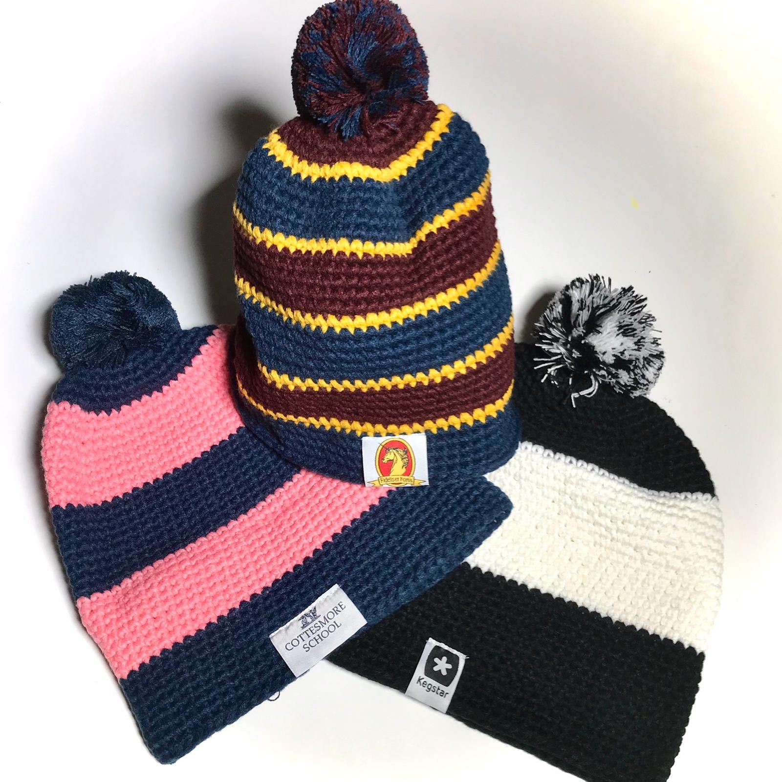 childrens bobble hat 