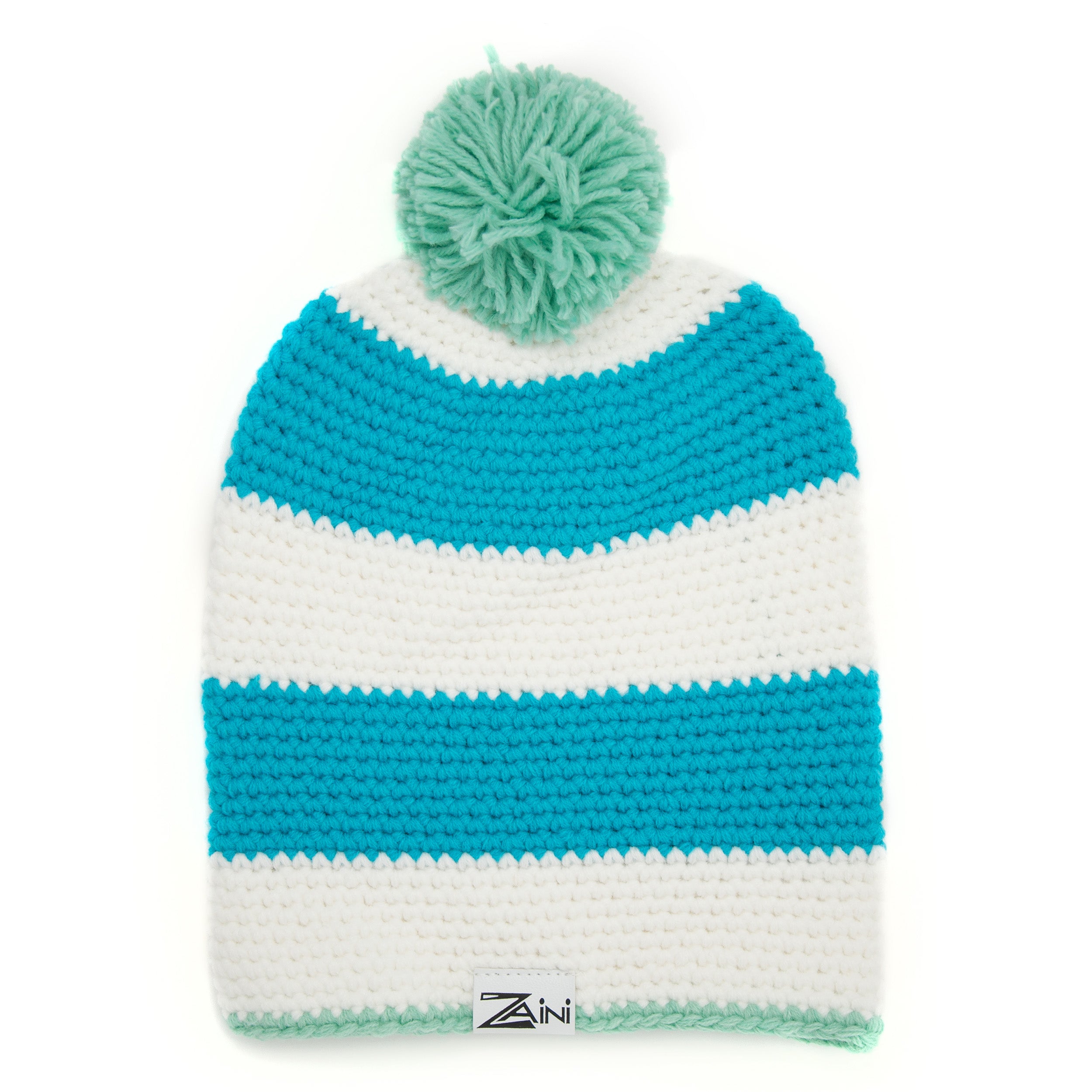 Image of Argyle Beanie Bobble Hat