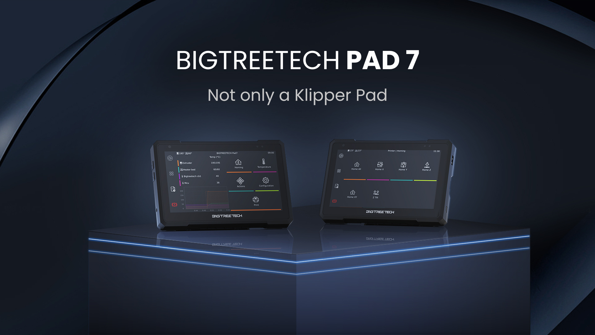 New Release BIGTREETECH PAD 7 BIGTREETECH 3D Printing