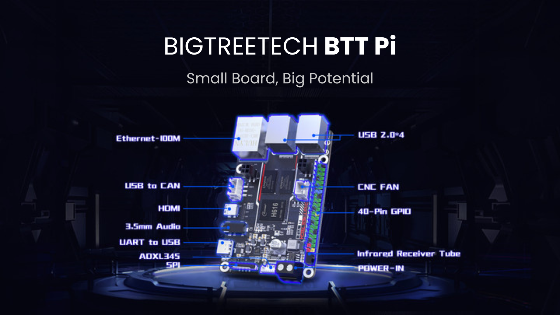 New Release BIGTREETECH PAD 7 BIGTREETECH 3D Printing