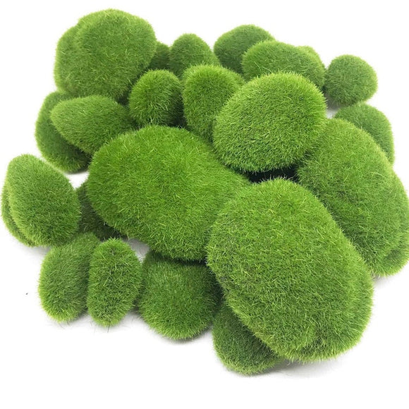 30PCS 3 Size Artificial Moss Rocks – Eco Land Pte Ltd