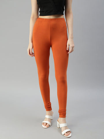 Coral Ankle Length Leggings