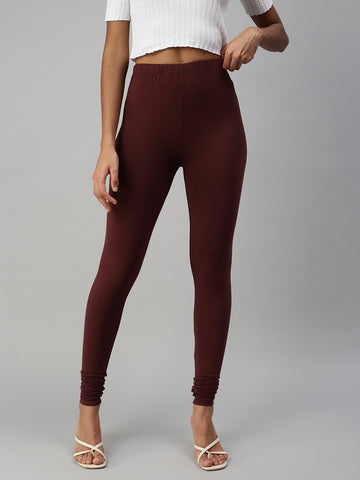 Prisma Chocolate Ankle Leggings for Comfortable Style