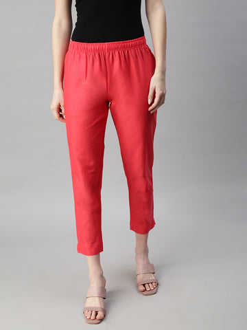 Shop the Latest Red Kurti Pant from Prisma