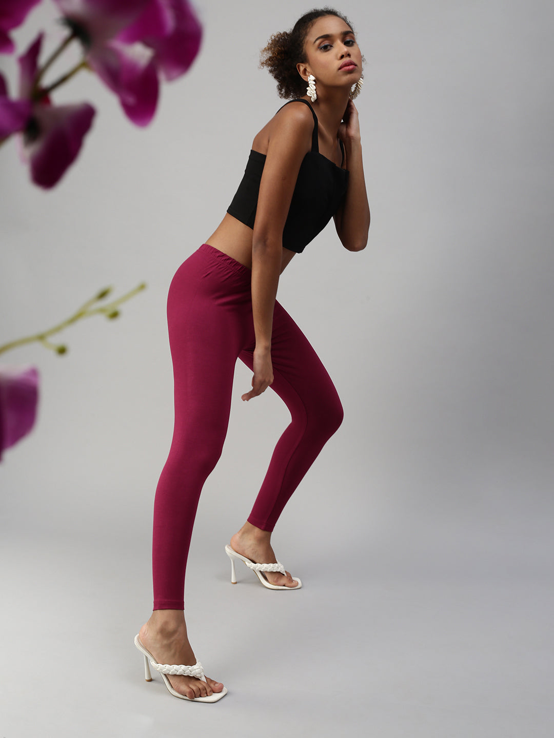 Prisma Lotus Ankle Leggings