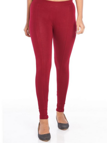 Leggings capri-Frenchwine