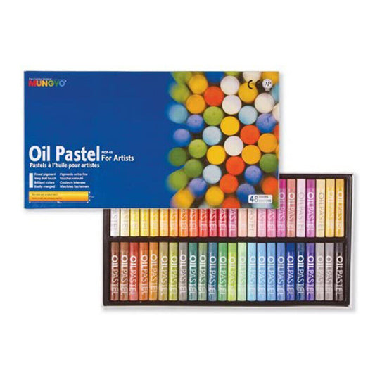 Mungyo Gallery Oil Pastels Cardboard Box Set of 36 Standard - Assorted Colours