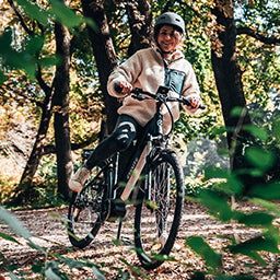 Mit Fahrrad in die Natur