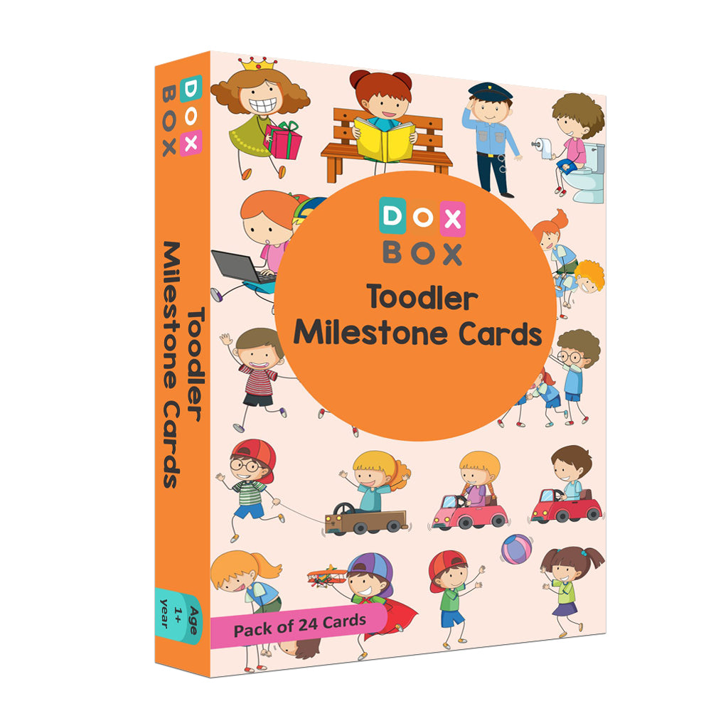 Capture every moments with toddler milestone cards
