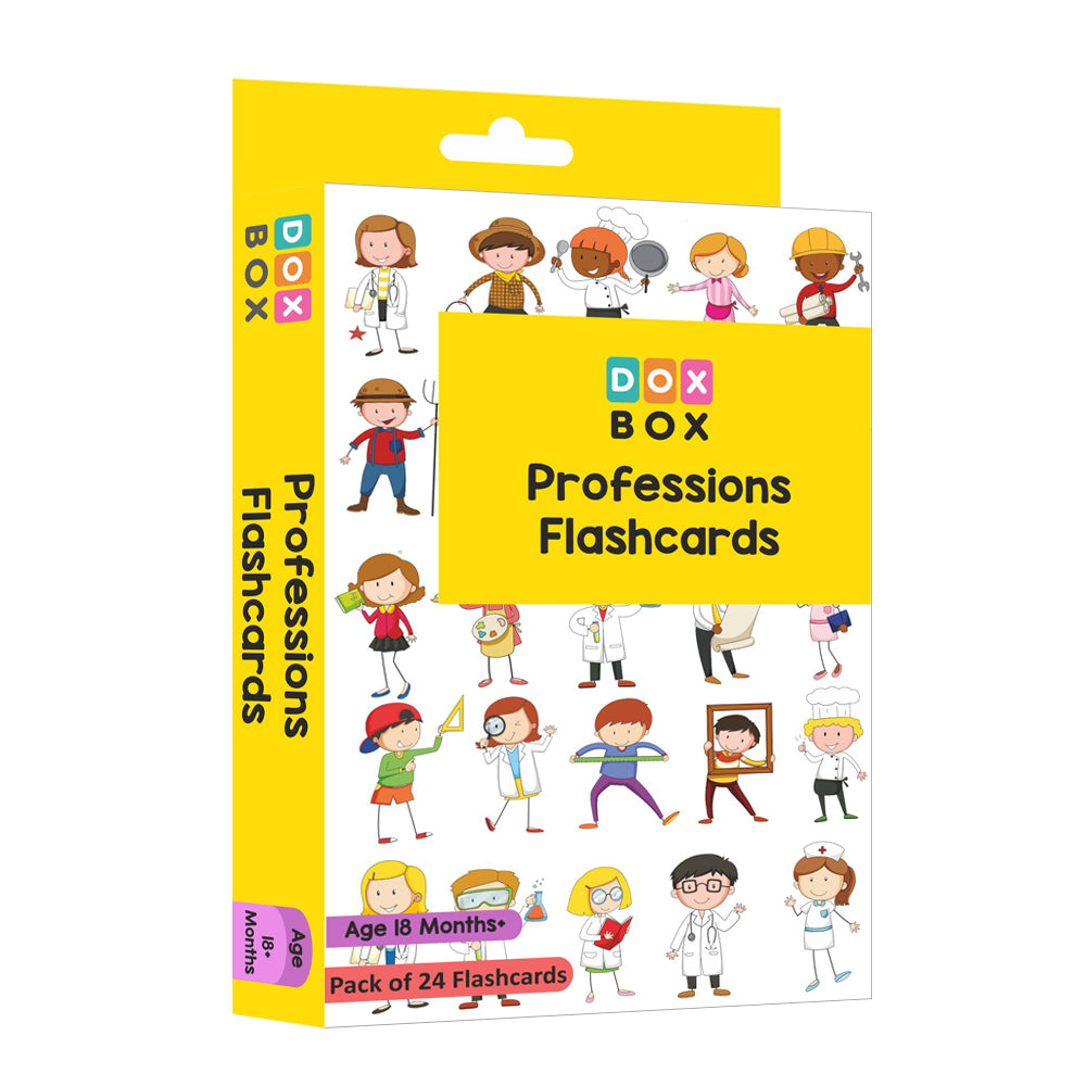 Profession  kids flashcards for skill development (pack of 24)