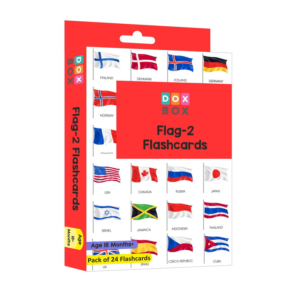 Flags part 2 flashcards for kids