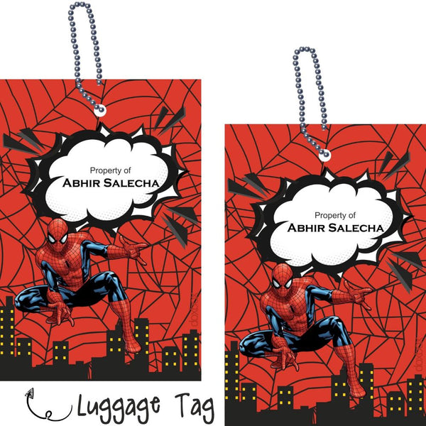 Luggage Tag - Spiderman