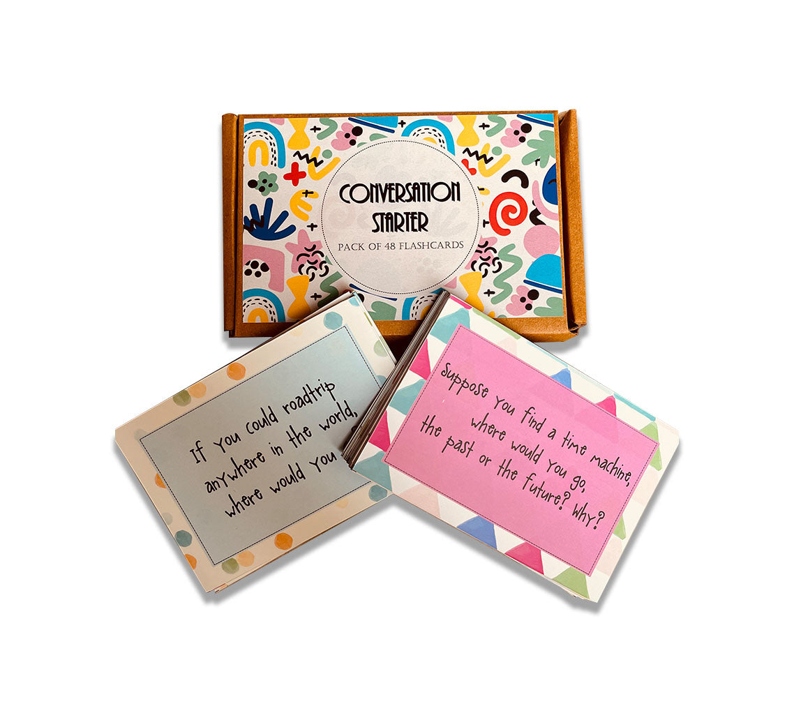 Unique conversation starter flashcards for kids