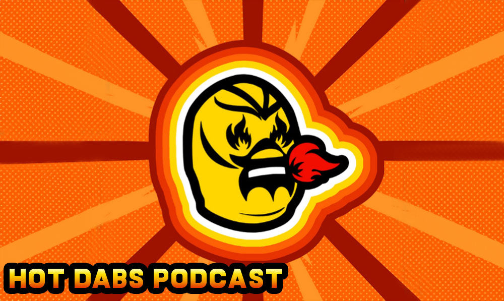 Logotipo del podcast Hot Dabs