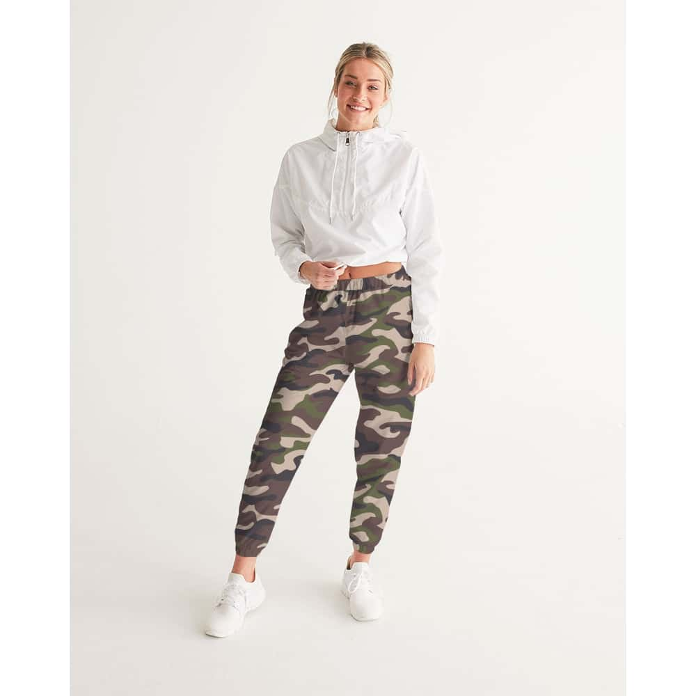 Brown And Green Camo Leggings - Free Shipping - Projects817 - Projects817  LLC