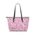 Cotton Candy Doodle Leather Tote Bag Large - $64.99 - Free