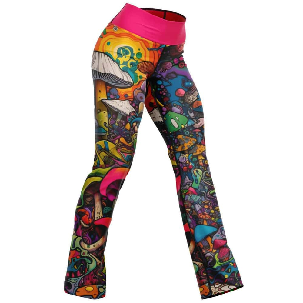 Tiger Flare Leggings - Free Shipping - Projects817 Llc