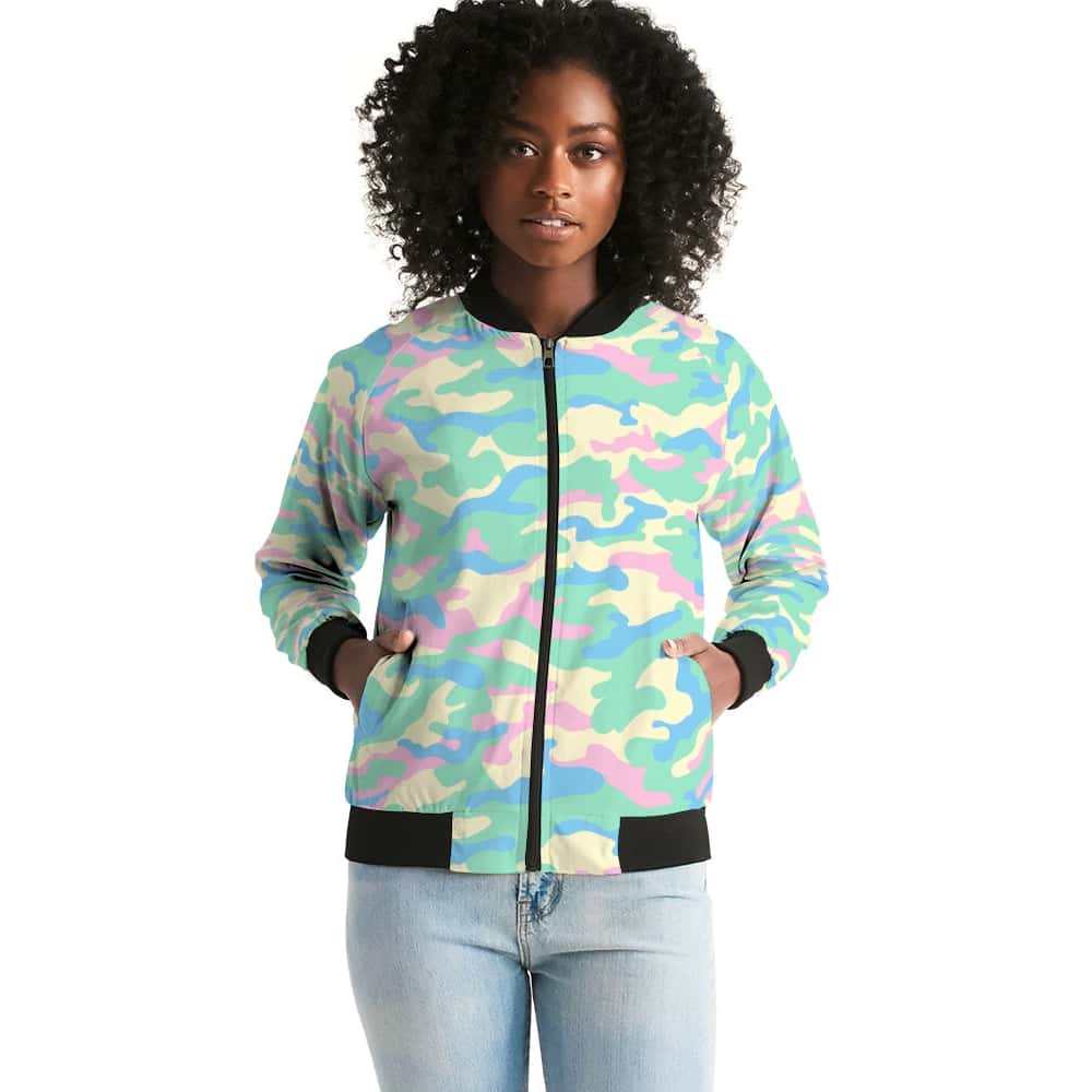 Pastel Camo Lightweight Jacket - - Projects817 Shipping - LLC Free Projects817
