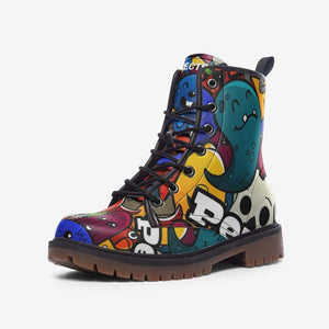 Peace Love and Party Vegan Leather Boots - $99.99 - Free