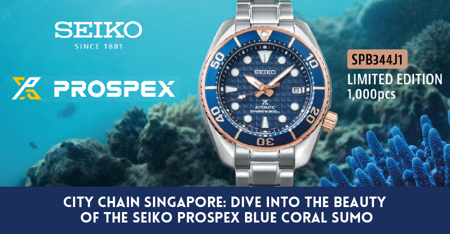 Dive Into The Beauty Of The Seiko Prospex BLUE CORAL Sumo – City Chain  Singapore